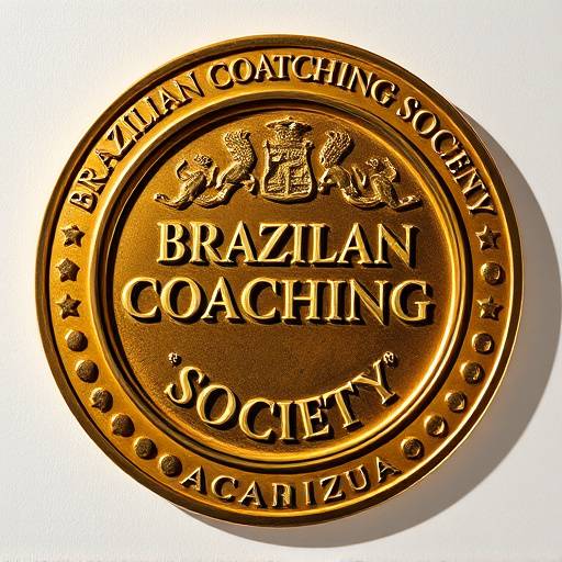 Selo de credenciamento da Sociedade Brasileira de Coaching (SBCoaching).
